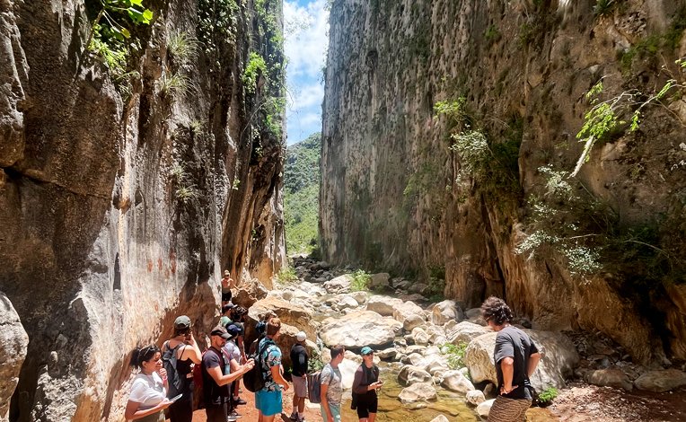 Senderismo en montañas