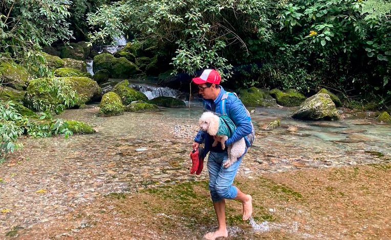 Senderismo en montañas